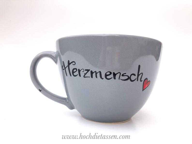 Bild Becher „Herzensmensch“