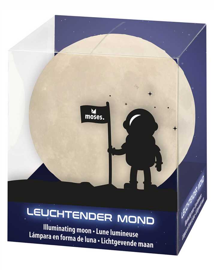 Bild Nachtlicht „Leuchtender Mond“