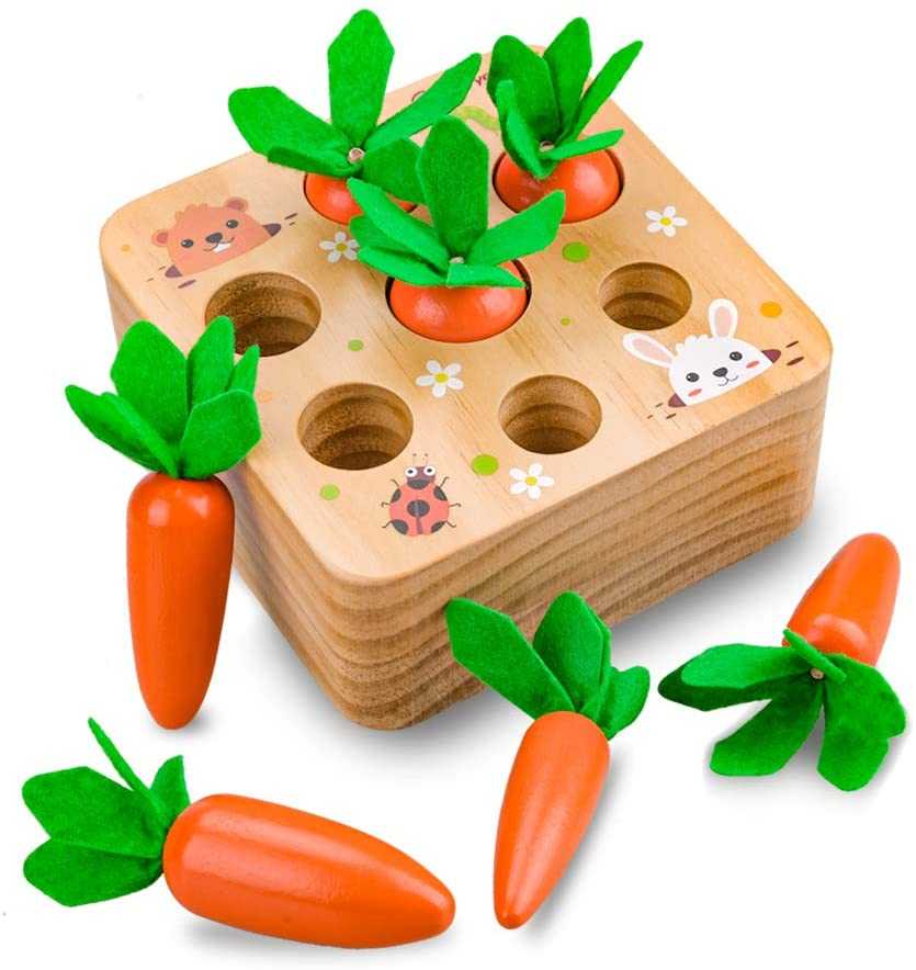 Bild Lustiges Karottenspiel